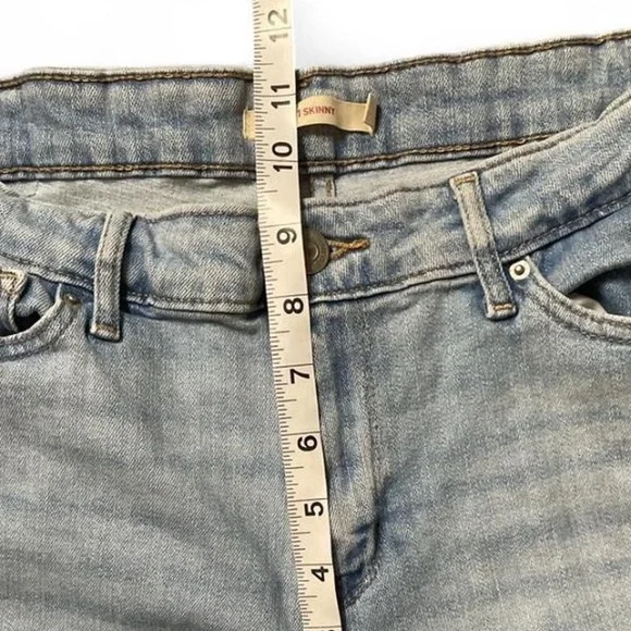 Levi's 711 skinny blue jeans - Picture 4 of 6